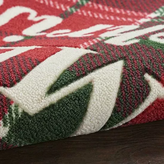 St. Nicholas Square® Merry Christmas Holiday 19.5'' X 30'' Accent Rug 7 St. Nicholas Square® Merry Christmas Holiday 19.5'' X 30'' Accent Rug - Image 7