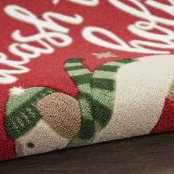 St. Nicholas Square® Dog Unleash Holiday Cheer 19.5'' X 30'' Accent Rug -St. Nicholas Square Sales unnamed file 1101