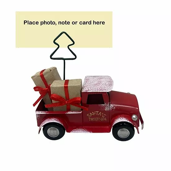 St. Nicholas Square® Red Truck Photo Clip 2 St. Nicholas Square® Red Truck Photo Clip - Image 2