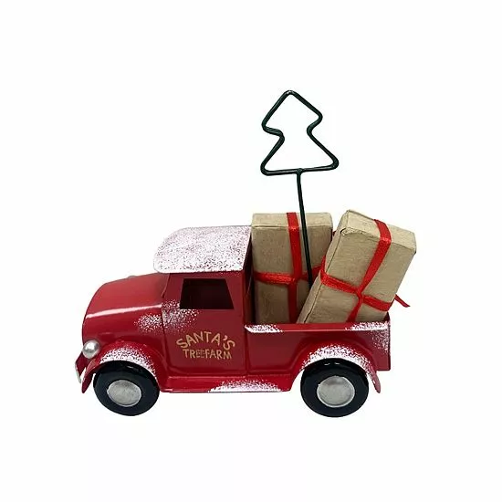 St. Nicholas Square® Red Truck Photo Clip 3 St. Nicholas Square® Red Truck Photo Clip - Image 3