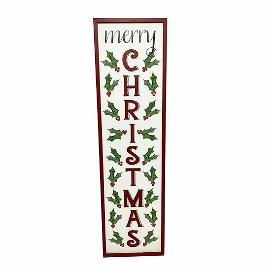 St. Nicholas Square® LED Merry Christmas Porch Floor Decor 1 St. Nicholas Square® LED Merry Christmas Porch Floor Decor