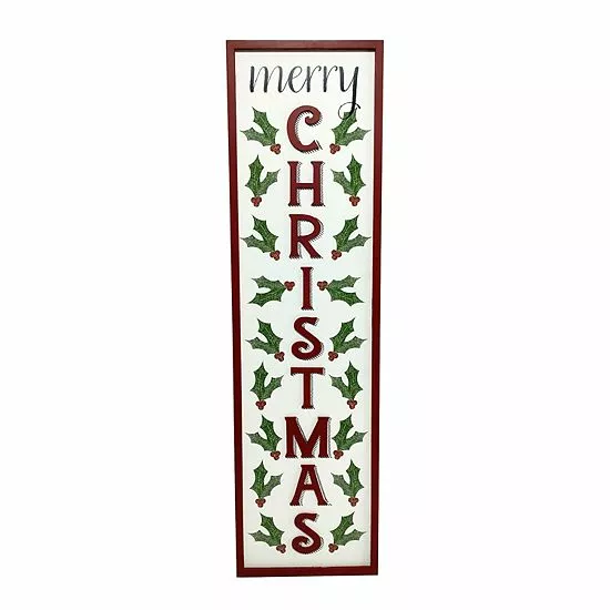 St. Nicholas Square® LED Merry Christmas Porch Floor Decor 2 St. Nicholas Square® LED Merry Christmas Porch Floor Decor - Image 2