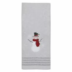 St. Nicholas Square® Yuletide Snowman Hand Towel