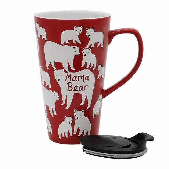 St. Nicholas Square® Mama Bear Travel Mug 1 St. Nicholas Square® Mama Bear Travel Mug