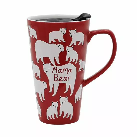St. Nicholas Square® Mama Bear Travel Mug 2 St. Nicholas Square® Mama Bear Travel Mug - Image 2