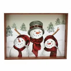 St. Nicholas Square® Yuletide Serving Tray With Handles