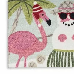 St. Nicholas Square® Flamingo Holiday 19.5'' X 30'' Accent Rug -St. Nicholas Square Sales unnamed file 1268