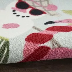 St. Nicholas Square® Flamingo Holiday 19.5'' X 30'' Accent Rug -St. Nicholas Square Sales unnamed file 1270