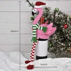 St. Nicholas Square® Flamingo Wine Bottle Cover -St. Nicholas Square Sales unnamed file 1277