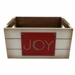St. Nicholas Square® Joy Wood Crate