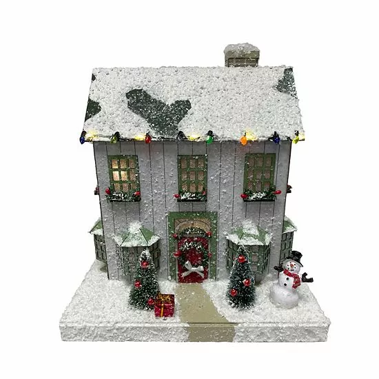 St. Nicholas Square® LED Humble Estate Christmas House Table Decor 1 St. Nicholas Square® LED Humble Estate Christmas House Table Decor