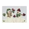St. Nicholas Square® Snowman Duo Holiday 19.5'' X 30'' Accent Rug