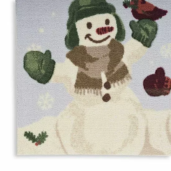St. Nicholas Square® Snowman Duo Holiday 19.5'' X 30'' Accent Rug 5 St. Nicholas Square® Snowman Duo Holiday 19.5'' X 30'' Accent Rug - Image 5