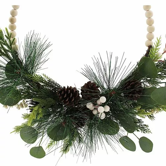 St. Nicholas Square® Beaded Artificial Berry Wreath 3 St. Nicholas Square® Beaded Artificial Berry Wreath - Image 3