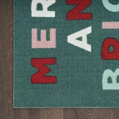 St. Nicholas Square® Merry & Bright Holiday 19.5'' X 30'' Accent Rug -St. Nicholas Square Sales unnamed file 1383