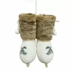St. Nicholas Square® Faux Fur Ice Skate Christmas Ornament With Loop -St. Nicholas Square Sales unnamed file 1468