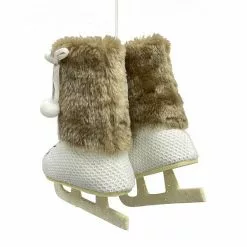 St. Nicholas Square® Faux Fur Ice Skate Christmas Ornament With Loop -St. Nicholas Square Sales unnamed file 1469