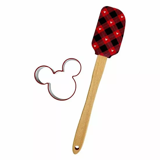 Disney's Mickey Mouse Spatula & Cookie Cutter Set By St. Nicholas Square® 1 Disney's Mickey Mouse Spatula & Cookie Cutter Set By St. Nicholas Square®
