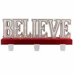 St. Nicholas Square® Believe Sentiment Stocking Holder