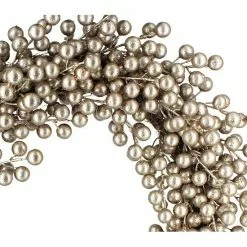 St. Nicholas Square® Gold Finish Artificial Berry Wreath -St. Nicholas Square Sales unnamed file 1510