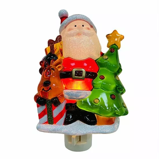 St. Nicholas Square® Santa Reindeer Night Light 1 St. Nicholas Square® Santa Reindeer Night Light