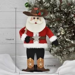 St. Nicholas Square® Cowboy Santa Wine Bottle Cover -St. Nicholas Square Sales unnamed file 1555