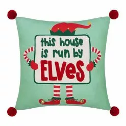 St. Nicholas Square® Elves Throw Pillow