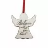 St. Nicholas Square® Believe Angel Sentiment Ornament