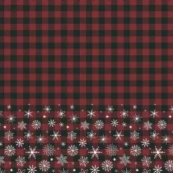 St. Nicholas Square Buffalo Check Snowflake Shower Curtain 7 St. Nicholas Square Buffalo Check Snowflake Shower Curtain -St. Nicholas Square Sales unnamed file 161