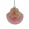 St. Nicholas Square® Seashell With Glitter Christmas Ornament