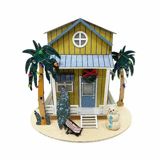 St. Nicholas Square® LED Paper Beach House Decor 2 St. Nicholas Square® LED Paper Beach House Decor - Image 2