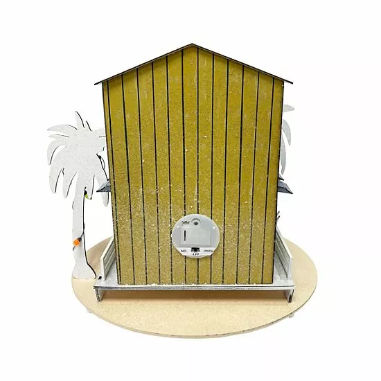 St. Nicholas Square® LED Paper Beach House Decor 3 St. Nicholas Square® LED Paper Beach House Decor - Image 3