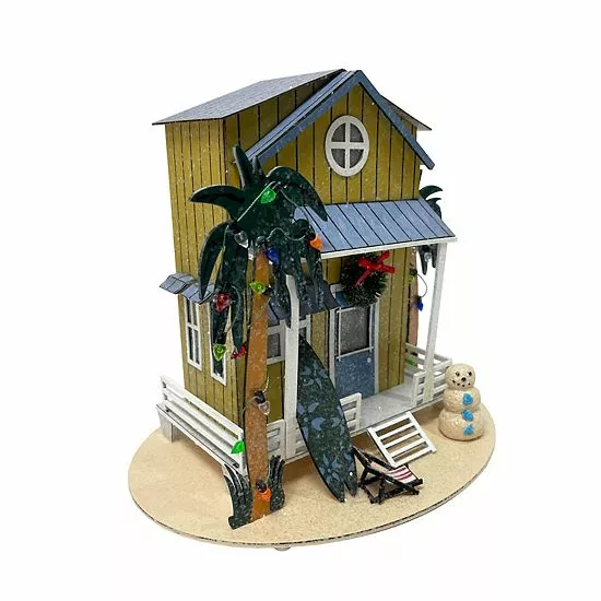 St. Nicholas Square® LED Paper Beach House Decor 4 St. Nicholas Square® LED Paper Beach House Decor - Image 4