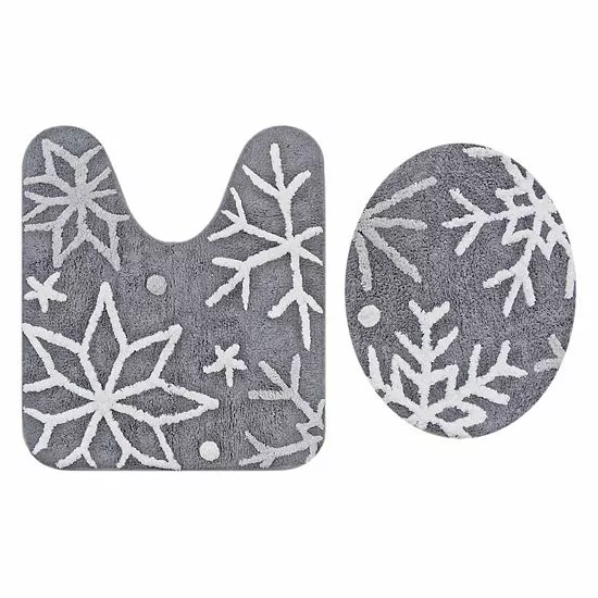 St. Nicholas Square® Snowflake Lid & Contour Set 1 St. Nicholas Square® Snowflake Lid & Contour Set