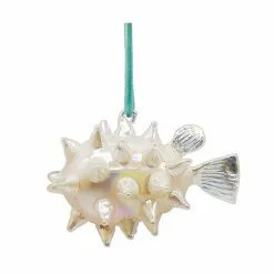 St. Nicholas Square® Glass Puffer Fish Ornament