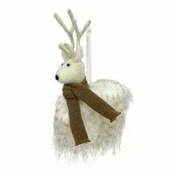 St. Nicholas Square® Furry Winter Deer Christmas Ornament