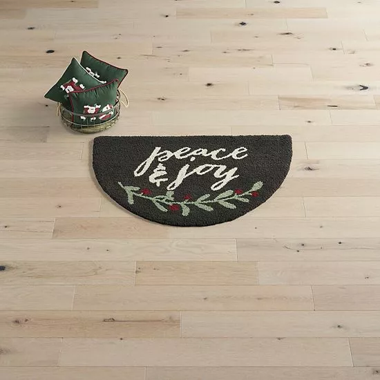 St. Nicholas Square® Peace & Joy Hooked 20'' X 30'' Rug 2 St. Nicholas Square® Peace & Joy Hooked 20'' X 30'' Rug - Image 2