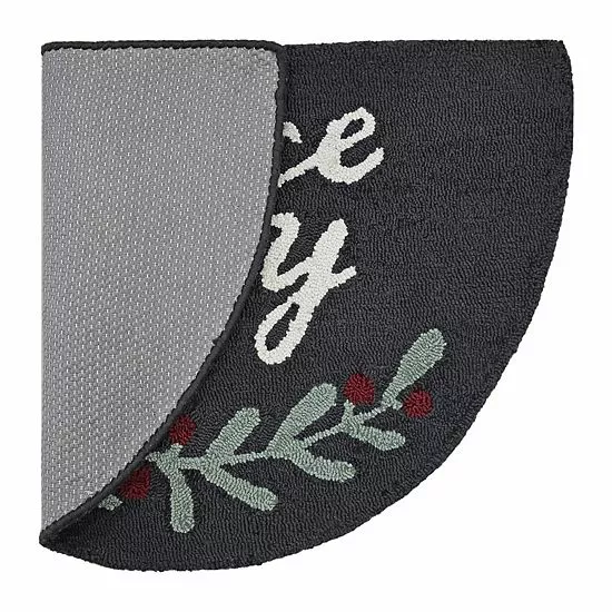 St. Nicholas Square® Peace & Joy Hooked 20'' X 30'' Rug 3 St. Nicholas Square® Peace & Joy Hooked 20'' X 30'' Rug - Image 3