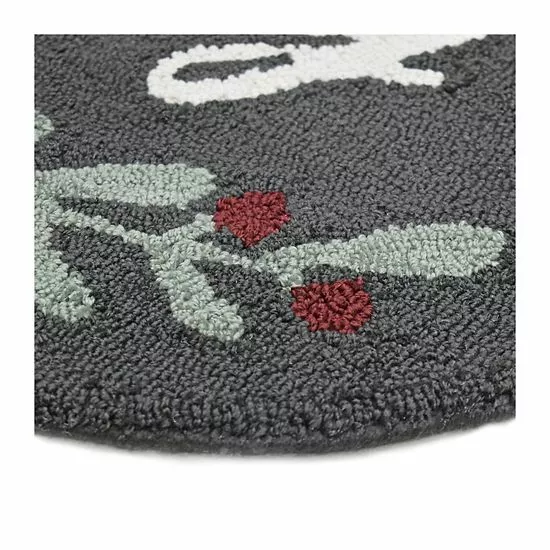 St. Nicholas Square® Peace & Joy Hooked 20'' X 30'' Rug 4 St. Nicholas Square® Peace & Joy Hooked 20'' X 30'' Rug - Image 4