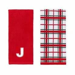 St. Nicholas Square® Monogram Hand Towel 2-pack Set -St. Nicholas Square Sales unnamed file 175
