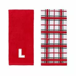 St. Nicholas Square® Monogram Hand Towel 2-pack Set -St. Nicholas Square Sales unnamed file 177