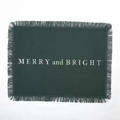St. Nicholas Square® Merry & Bright Fringe Placemat