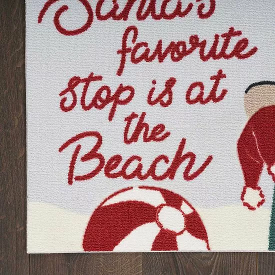 St. Nicholas Square® Santa Beach Holiday 19.5'' X 30'' Accent Rug 3 St. Nicholas Square® Santa Beach Holiday 19.5'' X 30'' Accent Rug - Image 3