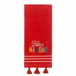 St. Nicholas Square® Casa Sol Feliz Navidad Hand Towel