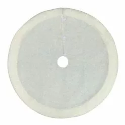St. Nicholas Square® White & Gold Tree Skirt -St. Nicholas Square Sales unnamed file 1857