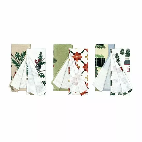 St. Nicholas Square® Farmhouse Kitchen Towel 6-pk. 2 St. Nicholas Square® Farmhouse Kitchen Towel 6-pk. - Image 2