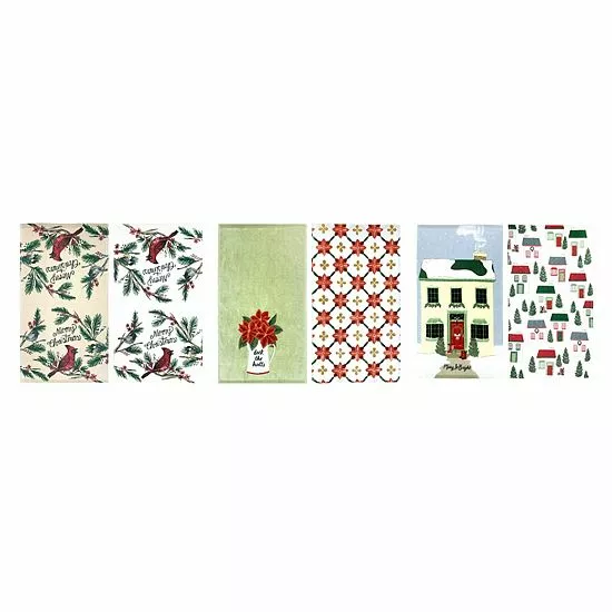 St. Nicholas Square® Farmhouse Kitchen Towel 6-pk. 3 St. Nicholas Square® Farmhouse Kitchen Towel 6-pk. - Image 3