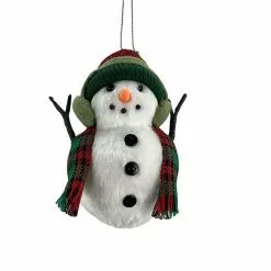 St. Nicholas Square® Plush Snowman Christmas Ornament