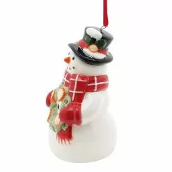 St. Nicholas Square® Ceramic Snowman Ornament -St. Nicholas Square Sales unnamed file 1978