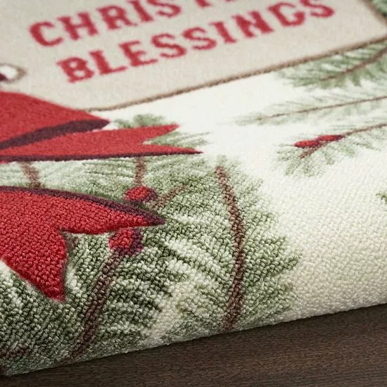 St. Nicholas Square® Christmas Blessings Holiday 19.5'' X 30'' Accent Rug 7 St. Nicholas Square® Christmas Blessings Holiday 19.5'' X 30'' Accent Rug - Image 7